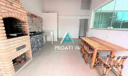 Cobertura com 3 dormitórios à venda, 150 m² - jardim do carmo - santo andré/sp