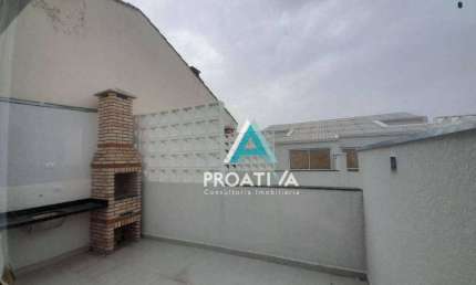 Cobertura com 2 dormitórios à venda, 88 m² por R$ 500.000,07 - Parque das Nações - Santo André/SP