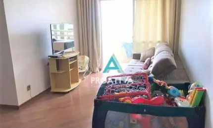 Apartamento com 3 dormitórios à venda, 93 m² - Vila Santa Teresa - Santo André/SP