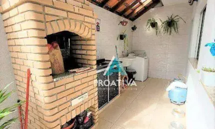 Sobrado à venda, 108 m² por r$ 690.000,00 - vila alzira - santo andré/sp