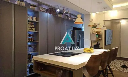 Apartamento à venda, 68 m² por r$ 840.000,06 - vila apiaí - santo andré/sp