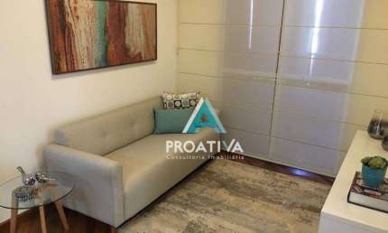 Apartamento com 3 dormitórios à venda, 86 m² - Vila Alzira - Santo André/SP