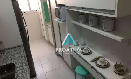 Apartamento com 3 dormitórios à venda, 86 m² - Vila Alzira - Santo André/SP