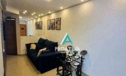 Cobertura com 2 dormitórios à venda, 88 m²  - Jardim Utinga - Santo André/SP