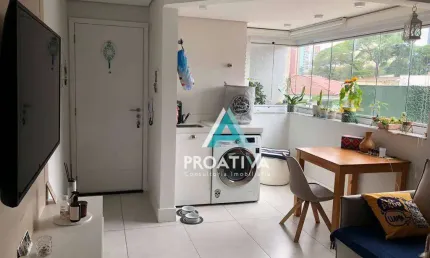 Apartamento com 2 dormitórios à venda, 54 m² por R$ 532.000,07 - Jardim - Santo André/SP