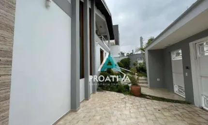 Sobrado com 3 dormitórios, 495 m² - ve ou aluguel - Vila Scarpelli - Santo André/SP