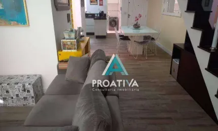 Sobrado com 3 dormitórios à venda, 194 m² por r$ 1.010.000,00 - vila valparaíso - santo andré/sp