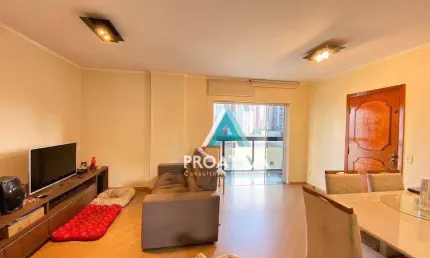 Apartamento com 3 dormitórios à venda, 110 m²  - vila bastos - santo andré/sp