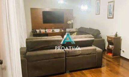 Sobrado com 3 dormitórios à venda, 198 m² - Jardim Silvana - Santo André/SP