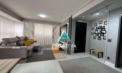 Apartamento com 4 dormitórios à venda, 139 m² - Jardim - Santo André/SP
