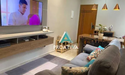 Cobertura com 2 dormitórios à venda, 90 m² - vila alpina - santo andré/sp