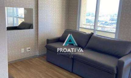Apartamento com 3 dormitórios para alugar, 114 m² por R$ 5.660,00/mês - Centro - Santo André/SP