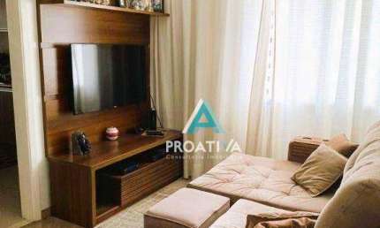 Apartamento com 2 dormitórios à venda, 63 m² - Vila Assunção - Santo André/SP