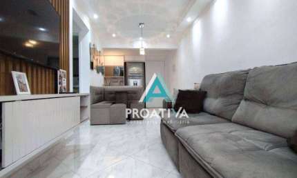 Apartamento com 2 dormitórios à venda, 55 m² - Vila Curuçá - Santo André/SP