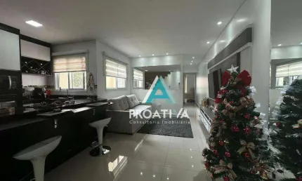 Cobertura com 2 dormitórios à venda, 148 m² - Vila Valparaíso - Santo André/SP