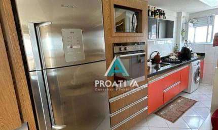 Apartamento com 1 dormitório à venda, 57 m² por R$ 425.000,00 - Vila Alpina - Santo André/SP
