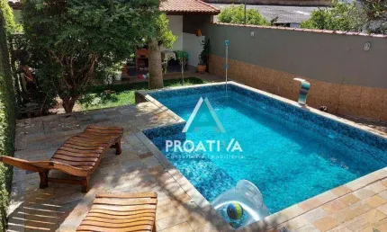 Sobrado com 3 dormitórios à venda, 257 m² - Campestre - Santo André/SP
