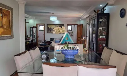 Apartamento com 3 dormitórios à venda, 150 m² - jardim - santo andré/sp