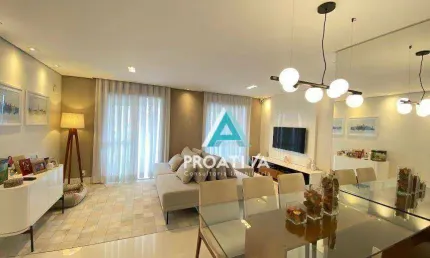 Apartamento com 2 dormitórios à venda, 79 m² - campestre - santo andré/sp