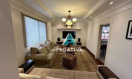 Apartamento à venda, 350 m² por r$ 2.500.000,00 - jardim - santo andré/sp