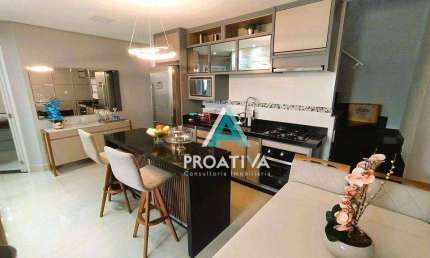 Cobertura com 2 dormitórios à venda, 98 m² - Vila Leopoldina - Santo André/SP