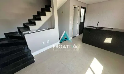 Sobrado com 2 dormitórios à venda, 72 m²- Vila Alzira - Santo André/SP
