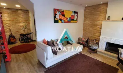 Sobrado com 3 dormitórios à venda, 191 m²- vila floresta - santo andré/sp