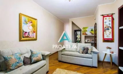 Sobrado com 3 dormitórios à venda, 205 m²- Jardim Santo Alberto - Santo André/SP