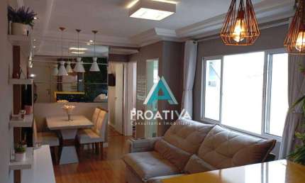 Cobertura com 2 dormitórios à venda, 100 m² - Jardim Santo Antônio - Santo André/SP