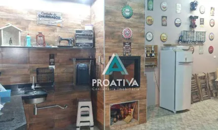 Casa com 3 dormitórios à venda, 161 m²- vila camilópolis - santo andré/sp