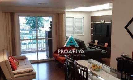 Apartamento com 2 dormitórios à venda, 77 m² - Campestre - Santo André/SP