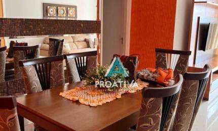 Apartamento com 3 dormitórios à venda, 98 m² - Centro - Santo André/SP