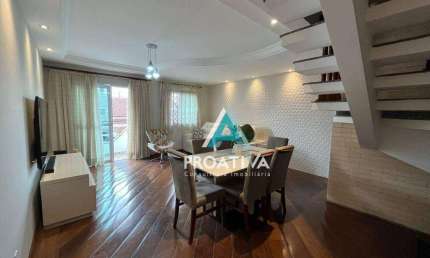 Cobertura com 3 dormitórios à venda, 112 m²  - Santa Maria - Santo André/SP