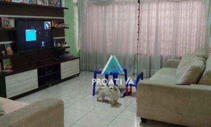 Sobrado com 3 dormitórios à venda, 226 m² por R$ 880.000,00 - Vila Pires - Santo André/SP
