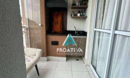 Apartamento com 2 dormitórios à venda, 52 m² - Vila Leopoldina - Santo André/SP