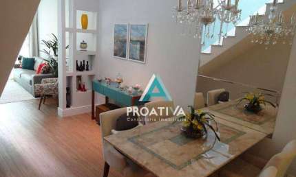 Sobrado com 3 dormitórios à venda, 145 m²- Vila Alice - Santo André/SP