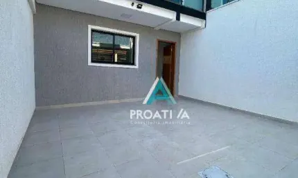 Sobrado com 2 dormitórios à venda, 76 m² - Jardim Santo Alberto - Santo André/SP