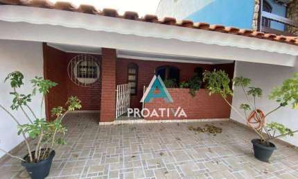 Sobrado com 3 dormitórios à venda, 268 m² por R$ 690.000,00 - Parque Capuava - Santo André/SP