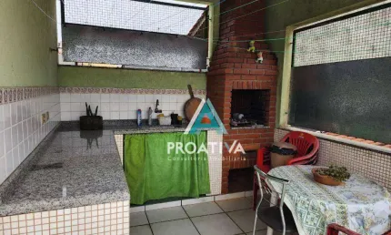 Sobrado com 3 dormitórios à venda, 180 m²  - jardim jamaica - santo andré/sp