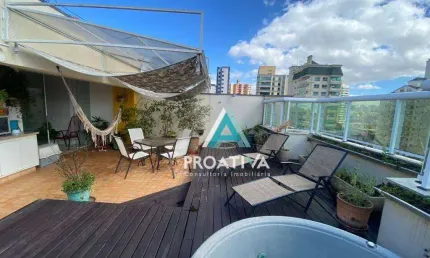 Cobertura com 3 dormitórios à venda, 250 m² - Jardim - Santo André/SP