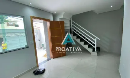 Sobrado com 2 dormitórios à venda, 116 m² - Vila Curuçá - Santo André/SP