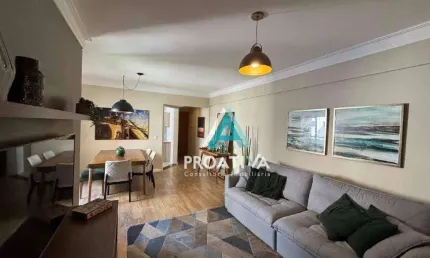 Apartamento com 3 dormitórios à venda, 98 m² - campestre - santo andré/sp