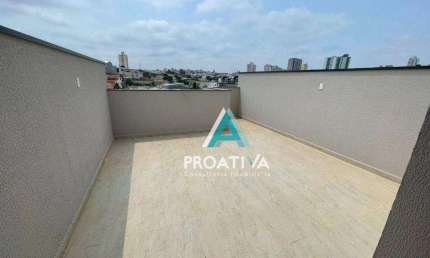 Cobertura com 2 dormitórios à venda, 95 m²- Parque das Nações - Santo André/SP
