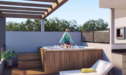 Cobertura com 2 dormitórios à venda, 100 m²  - Santa Maria - Santo André/SP