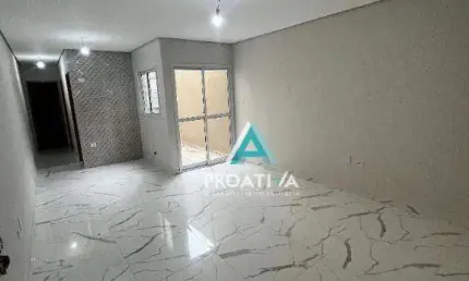Apartamento com 2 dormitórios à venda, 52 m²- Jardim Guarará - Santo André/SP