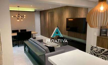 Apartamento com 3 dormitórios à venda, 103 m² - Centro - Santo André/SP