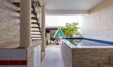 Casa com 3 dormitórios, 254 m² - venda ou aluguel - Vila Curuçá - Santo André/SP