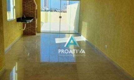 Cobertura com 2 dormitórios à venda, 112 m²- Parque das Nações - Santo André/SP