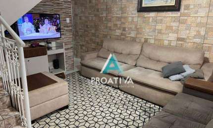 Sobrado com 2 dormitórios à venda, 200 m²  - Vila Guarará - Santo André/SP