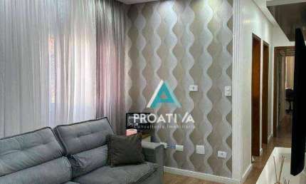 Cobertura com 3 dormitórios à venda, 140 m²- Vila Pires - Santo André/SP